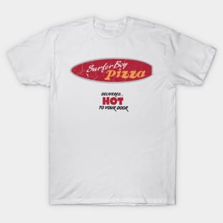 Surfer Boy Pizza T-Shirt